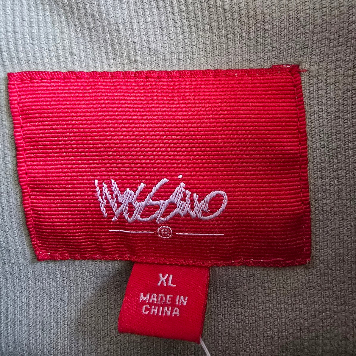 Massimo Green Corduroy Zip Up Jacket Size XL