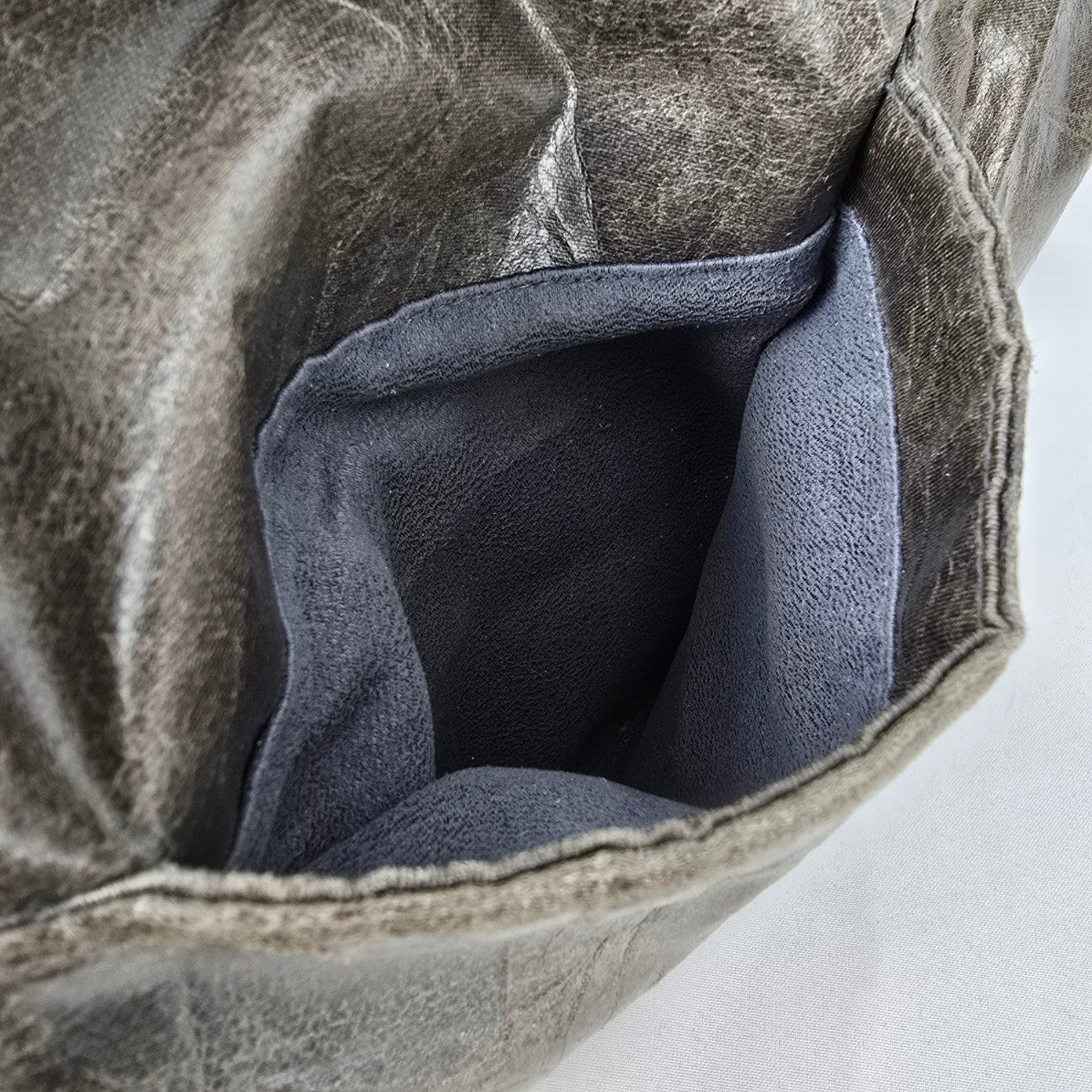 Matt & Nat Grey Top Handle Crossbody Purse