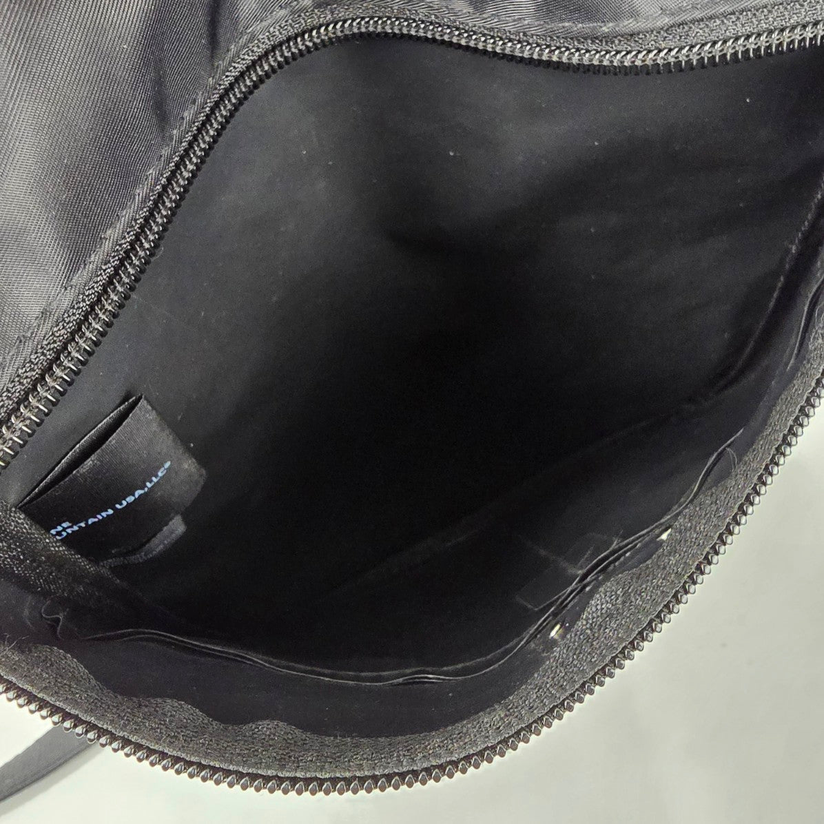 Stone Mountain Black Nylon Crossbody Purse