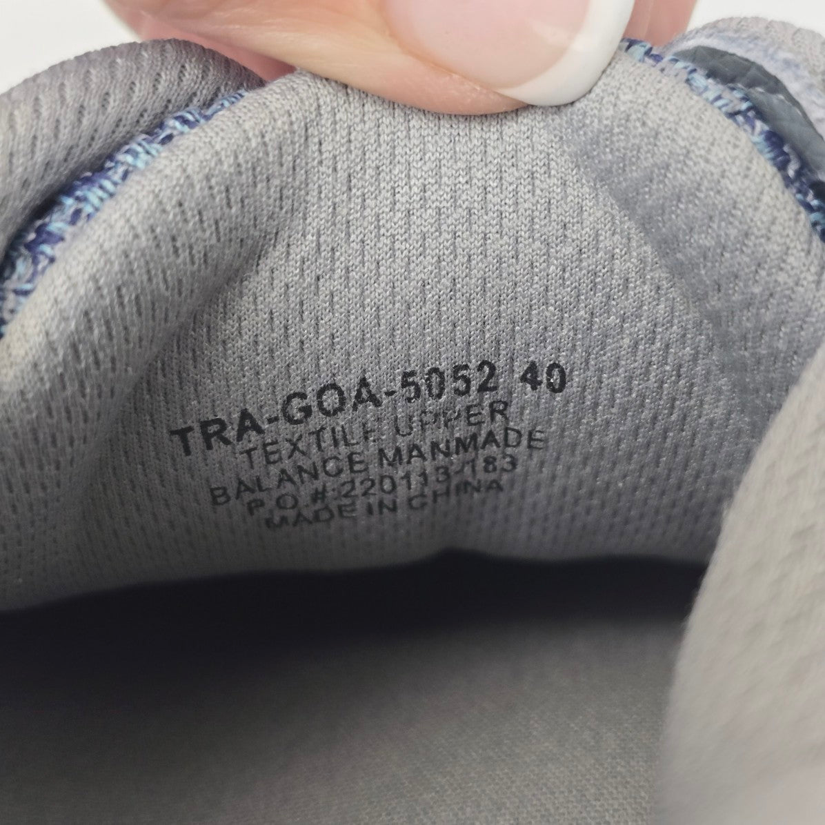 TRAQ by Alegria Blue Goalz Sneaker Size 9