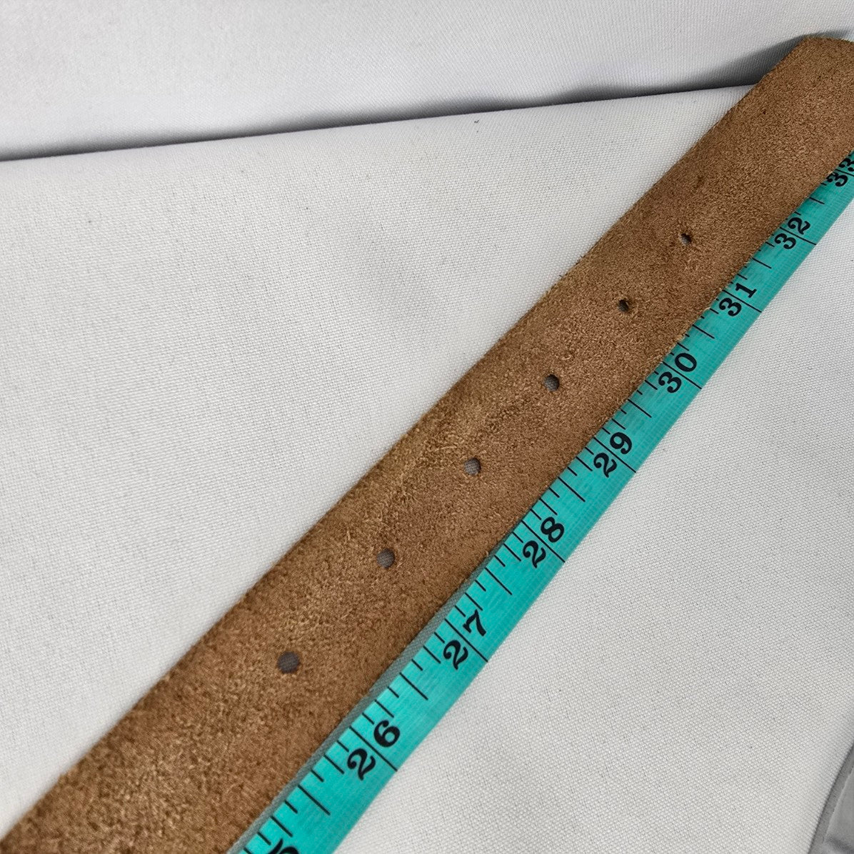 Brown Leather Belt Size S