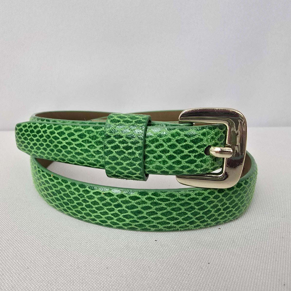 Banana Republic Green Skinny Belt Size XS