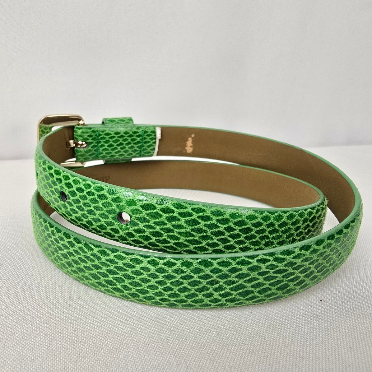 Banana Republic Green Skinny Belt Size XS