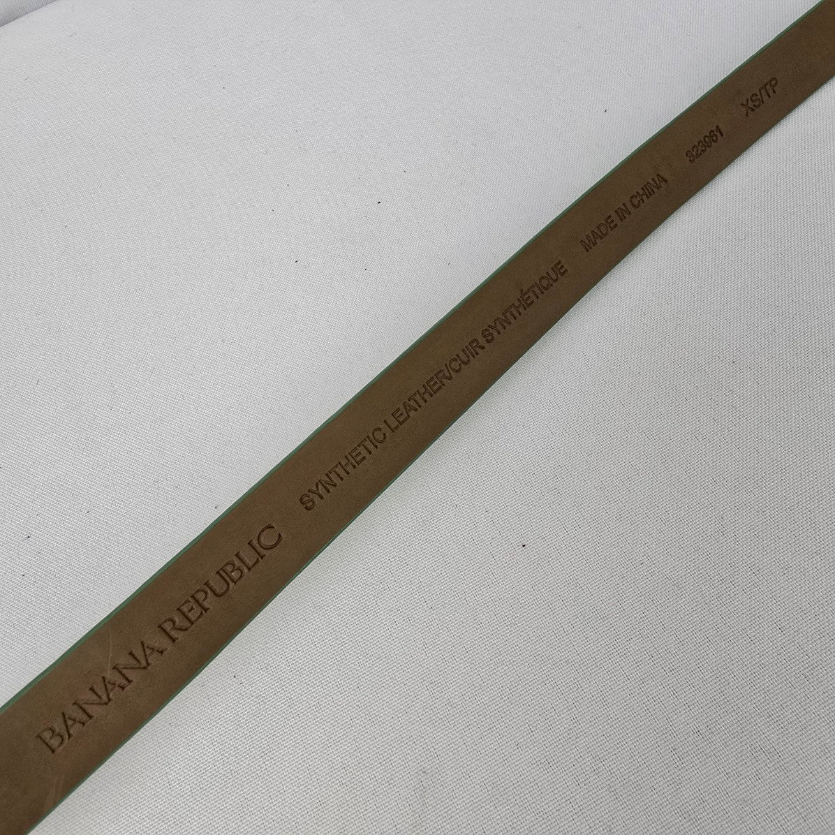 Banana Republic Green Skinny Belt Size XS