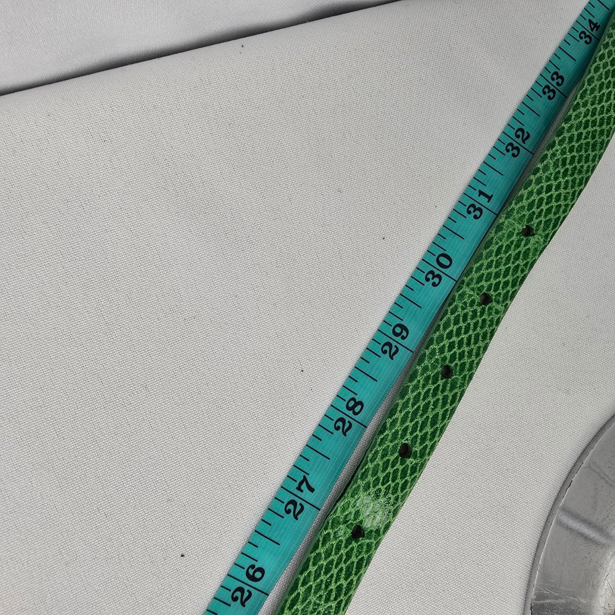 Banana Republic Green Skinny Belt Size XS