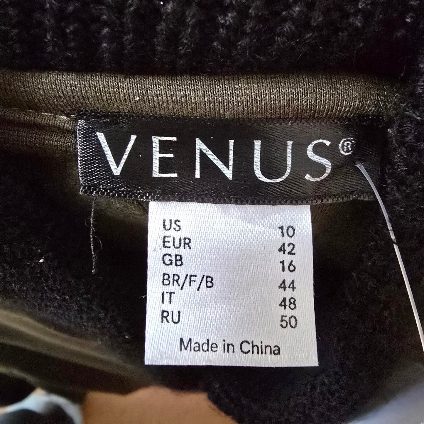 Venus Grey Asymmetrical Button Up Light Jacket Size 10