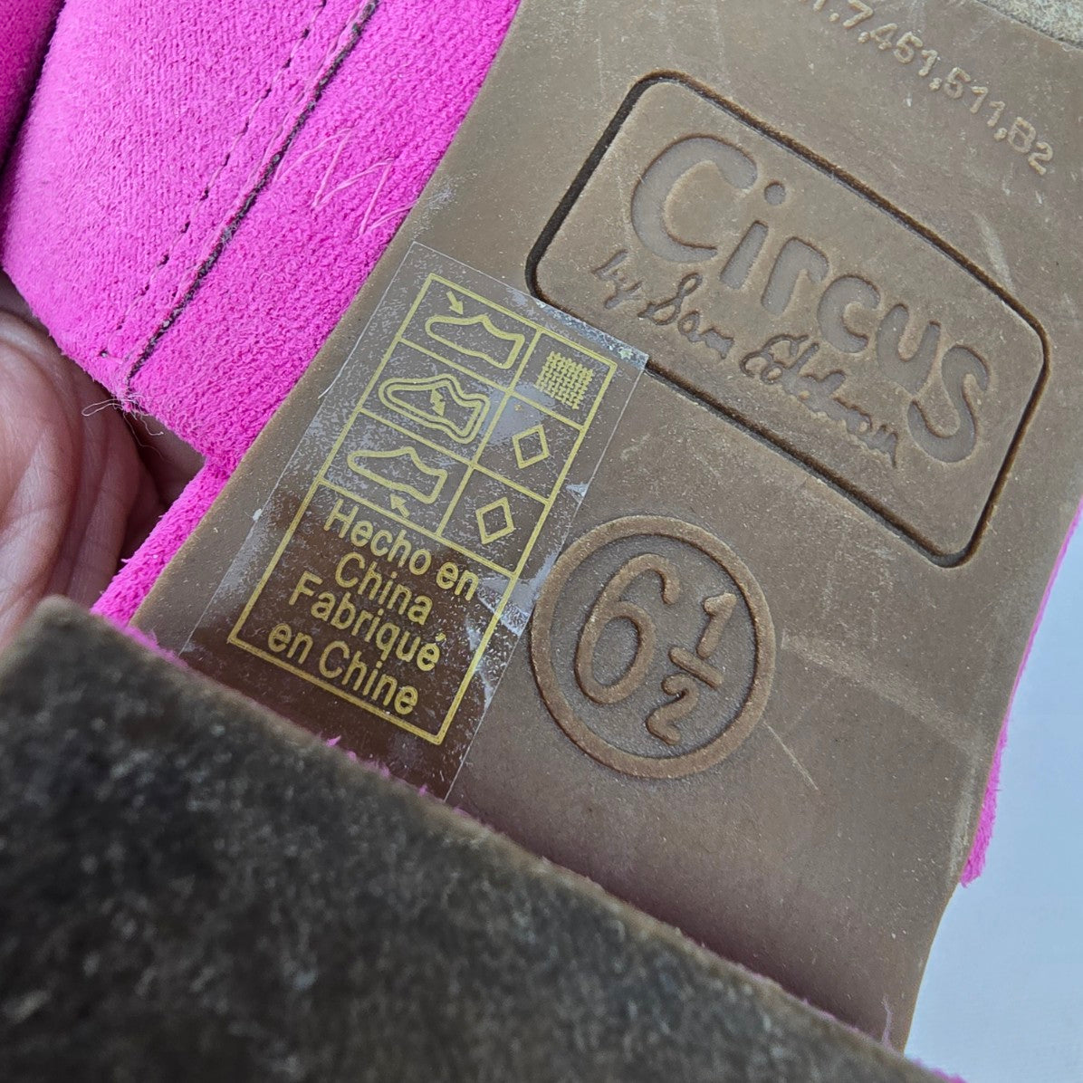 Circus by Sam Edelman Pink Sandals Size 6.5