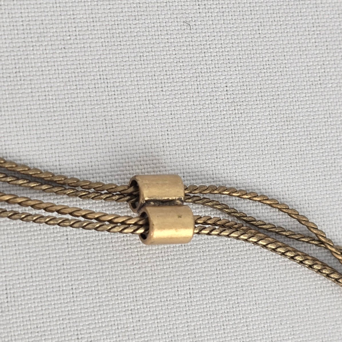 Stella & Dot Gold Tone Adjustable Lariat Necklace