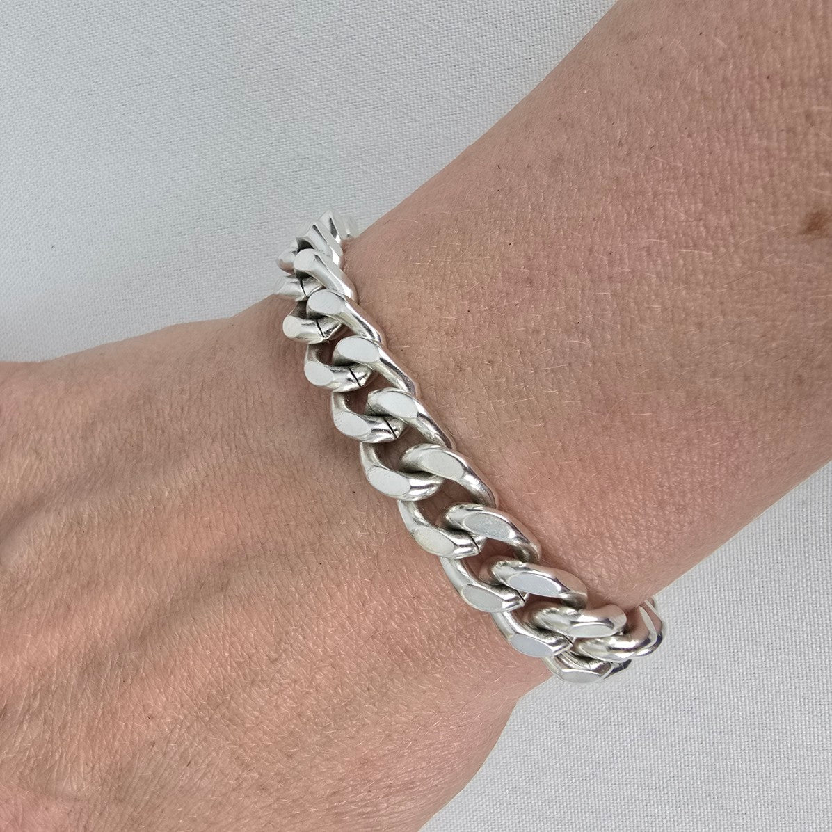 Pilgrim Silver Chain Magnetic Bracelet