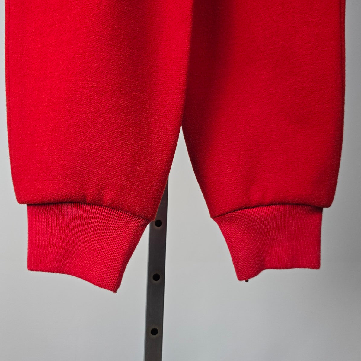 Chloe Red Wool High Rise Jogger Pants Size 4