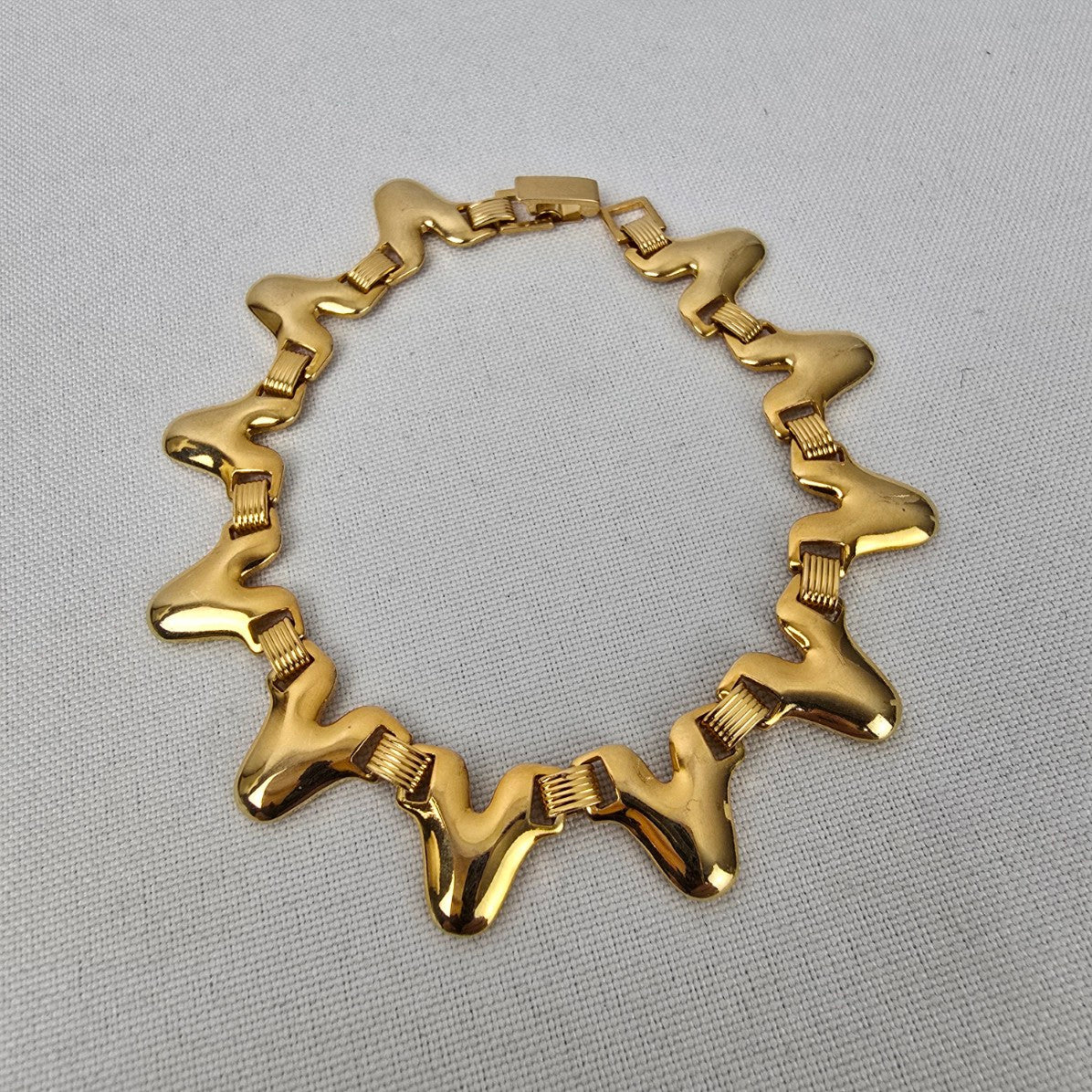 Vintage Gold Tone Link Bracelet