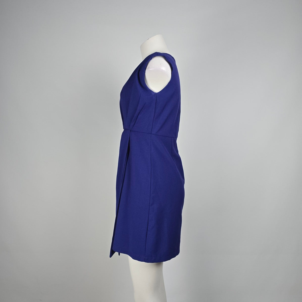Angeleye London Blue Draped Sheath Dress Size S