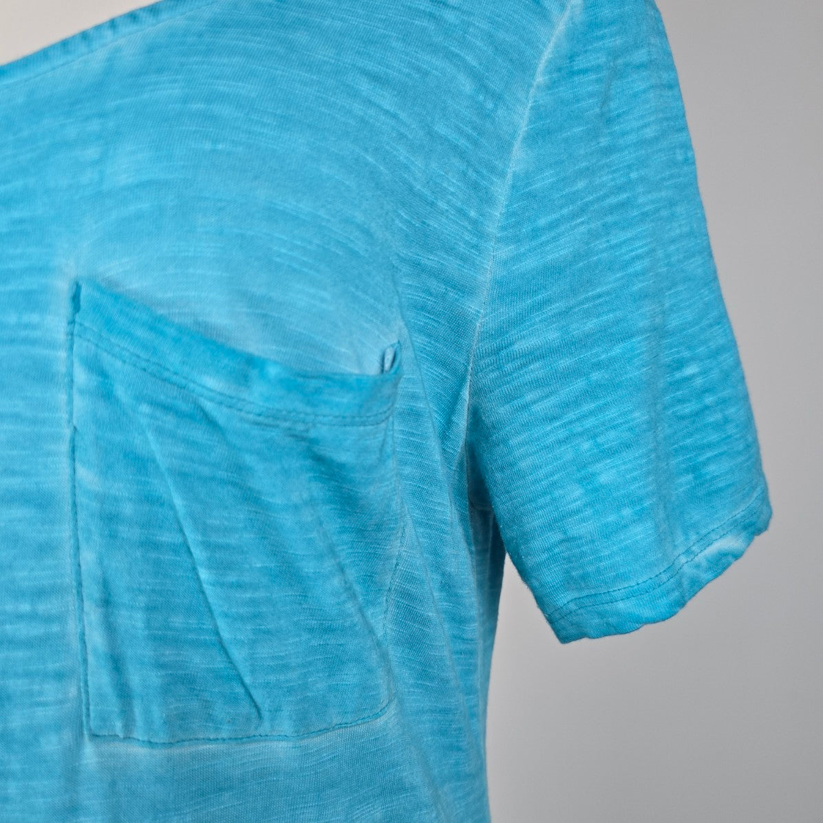 Chico's Aqua Blue Cotton Maxi Dress Size M