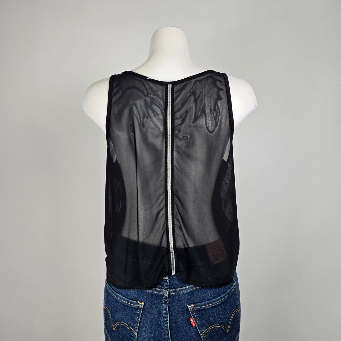 Abercrombie & Fitch Black Sleeveless Top Size L