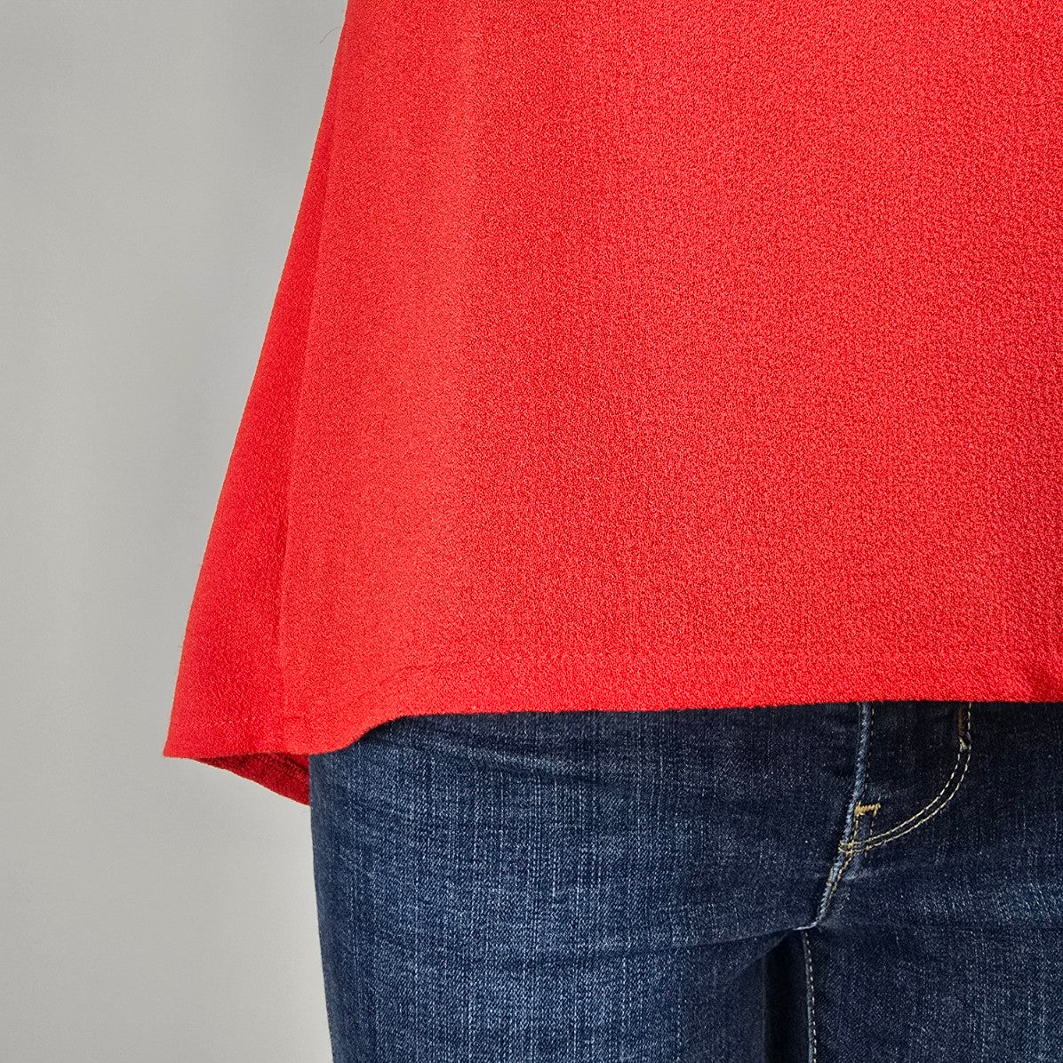 Jules & Leopold Red Crystal Flower Detail Sleeveless Blouse Top Size M