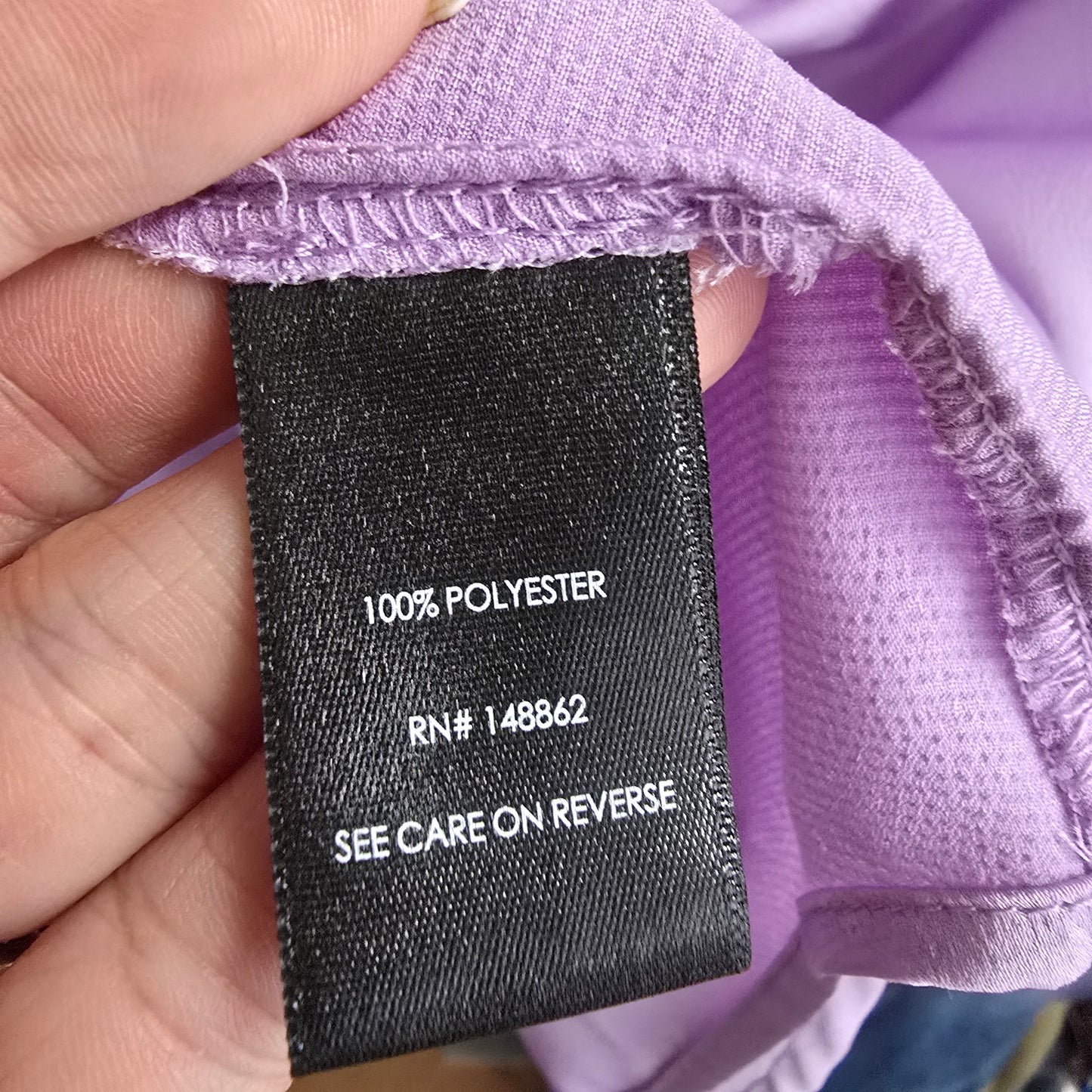 Torrid Purple Silky Neck Tie Blouse Size 2XL