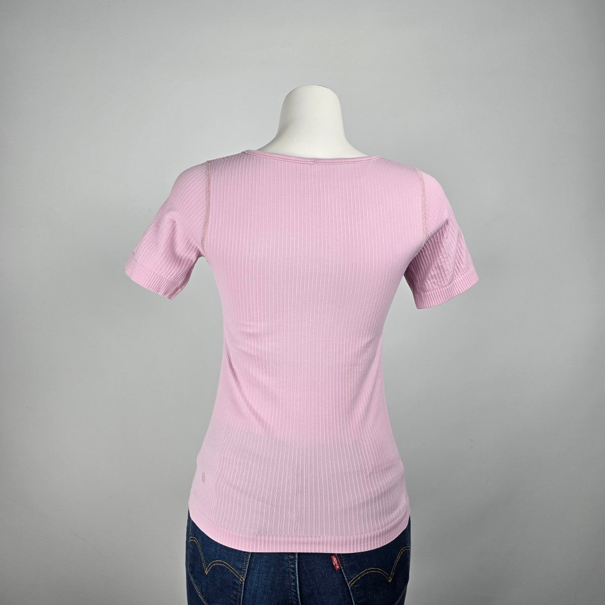 Lululemon Ebb to Street Short-Sleeve Pink Shirt Size 8
