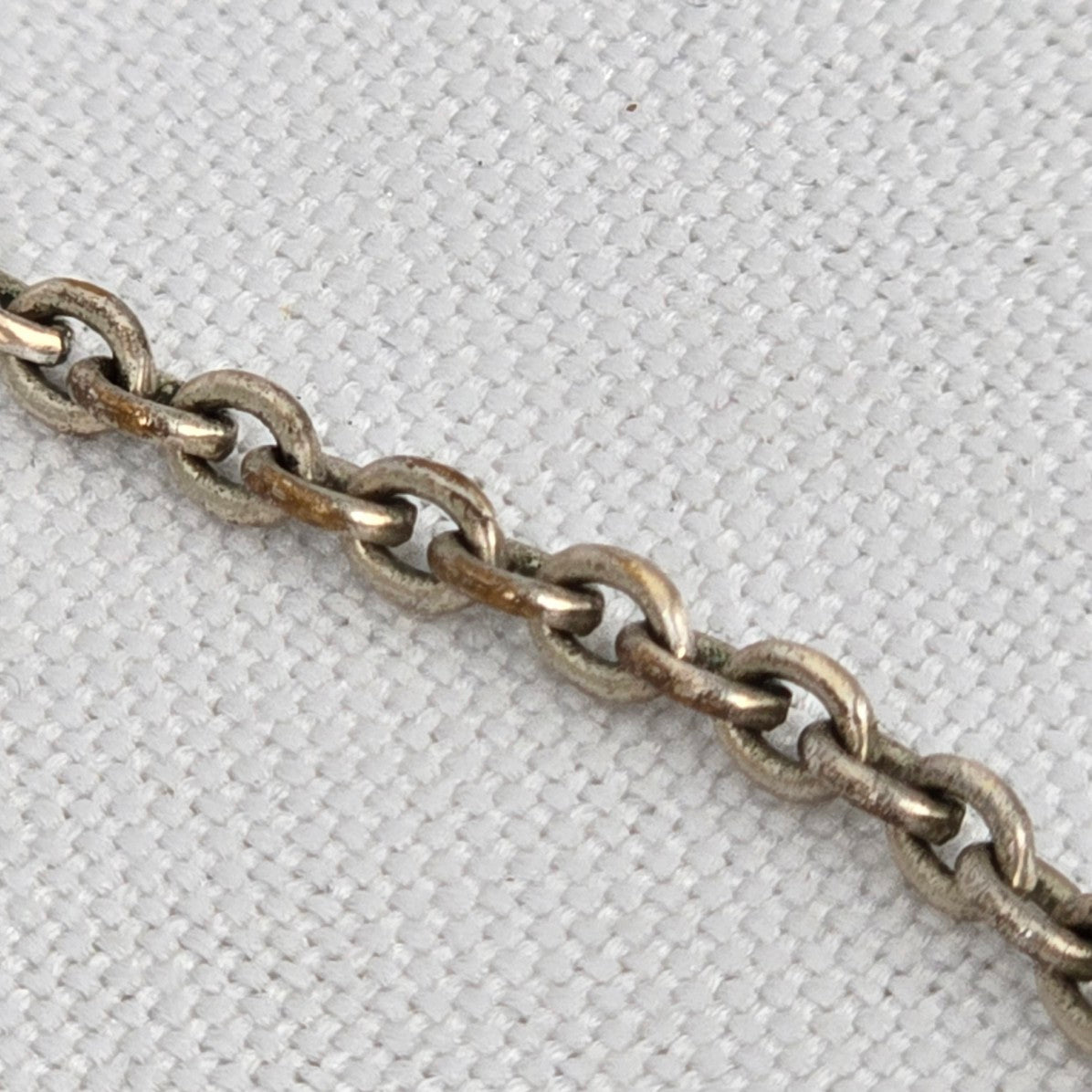 Antique British Silver King George V 3 Pence 1912-1921 Necklace
