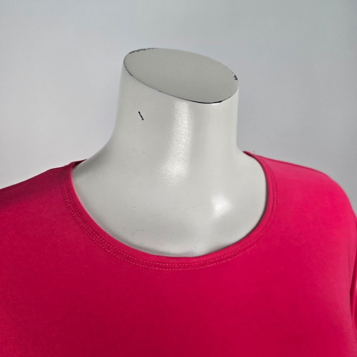 Joseph Ribkoff Pink Asymmetrical Top Size 10