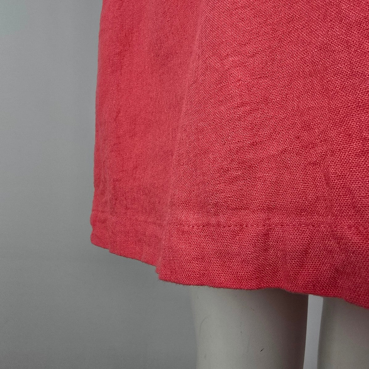 A New Day Pink Linen Mini Dress Size Size L