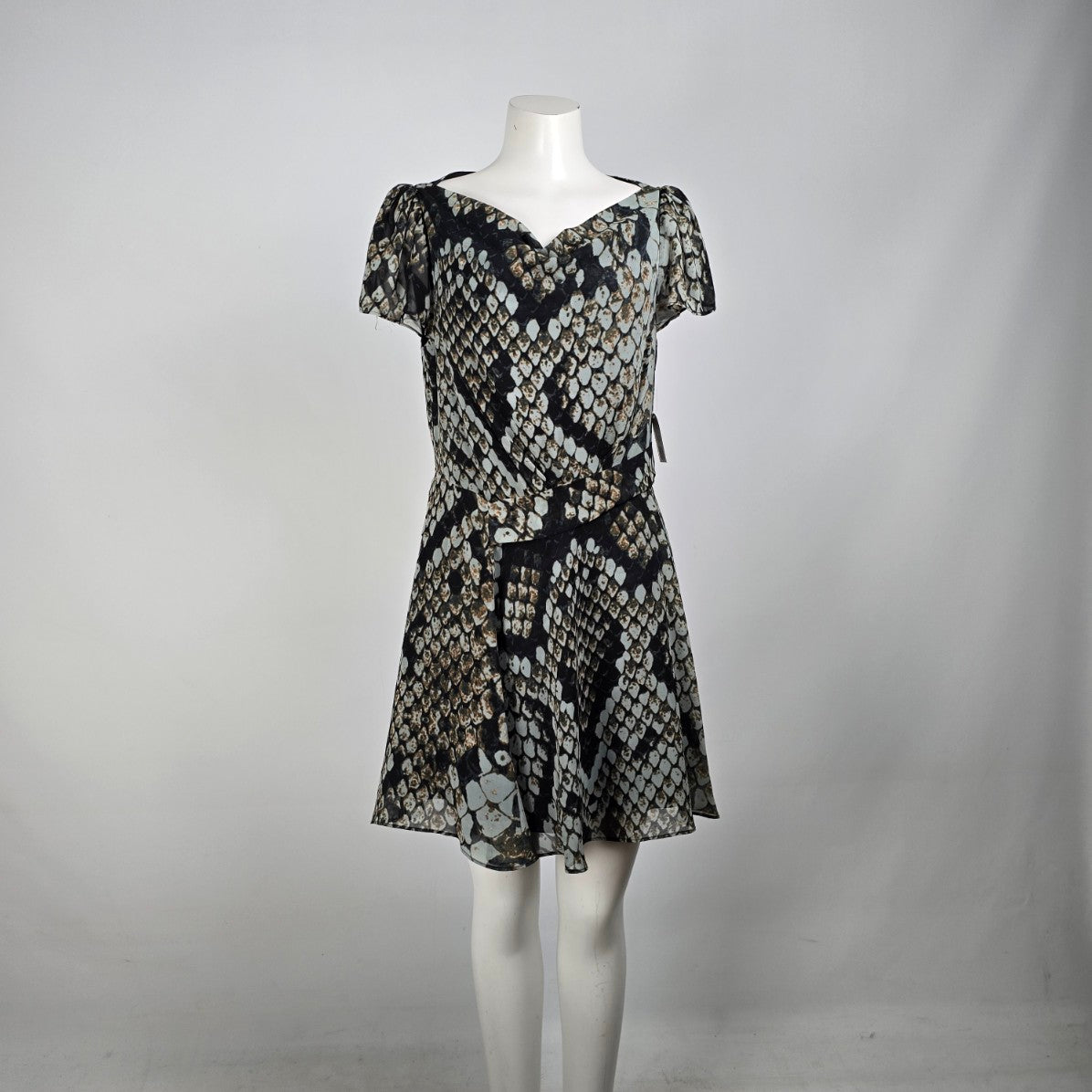 Jessica Simpson Snake Print Mini Dress Size 12