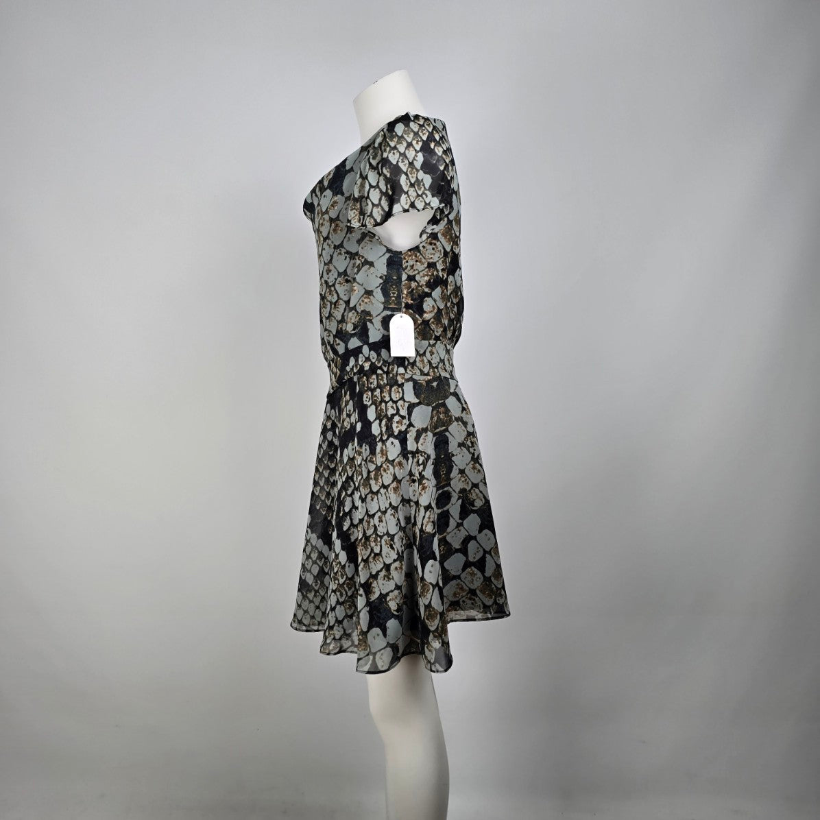 Jessica Simpson Snake Print Mini Dress Size 12