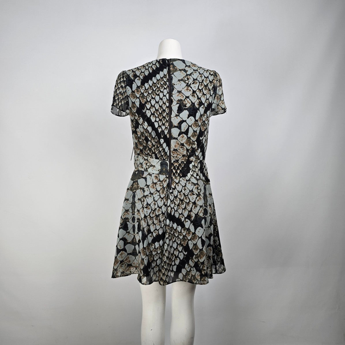 Jessica Simpson Snake Print Mini Dress Size 12