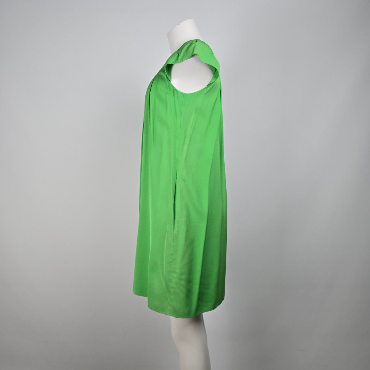 Banana Republic Green Silk Mini DRess Size S