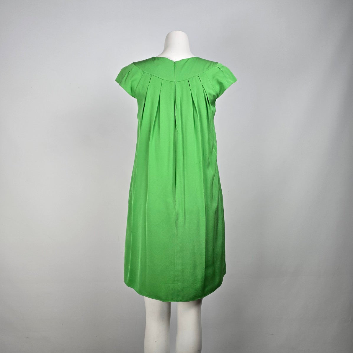 Banana Republic Green Silk Mini DRess Size S