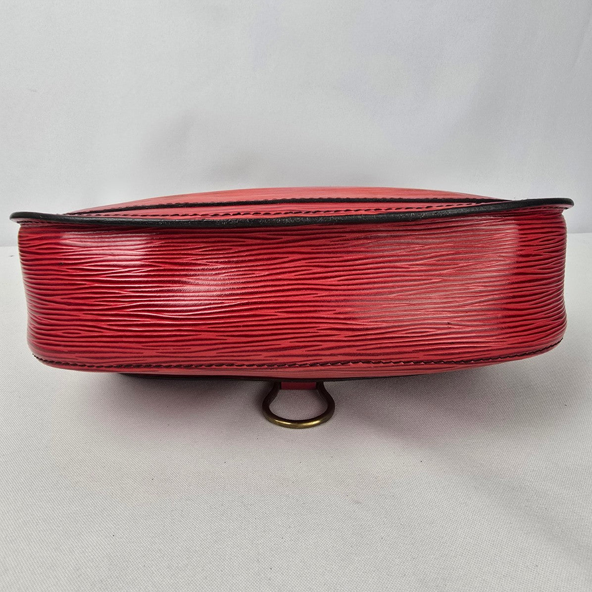 Louis Vuitton Vintage 1987 Red Epi Leather Saint Cloud Shoulder Bag