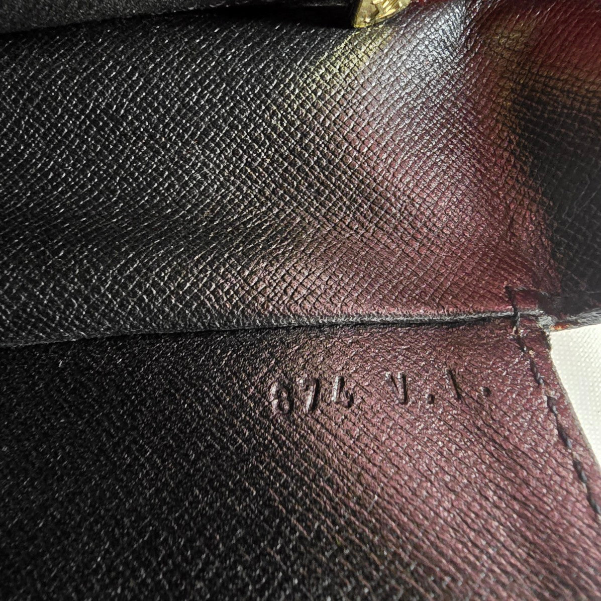 Louis Vuitton Vintage 1987 Red Epi Leather Saint Cloud Shoulder Bag