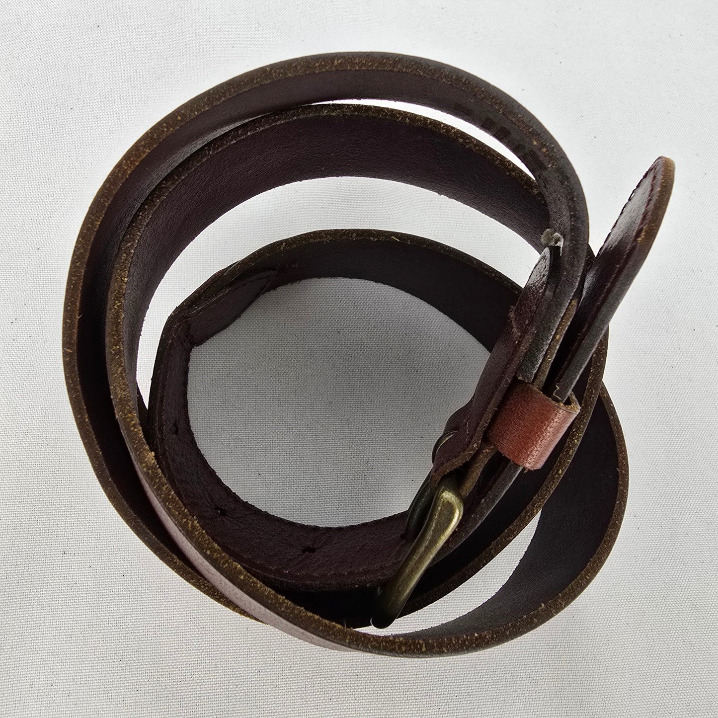 Hollister Brown Leather Belt Size M/L