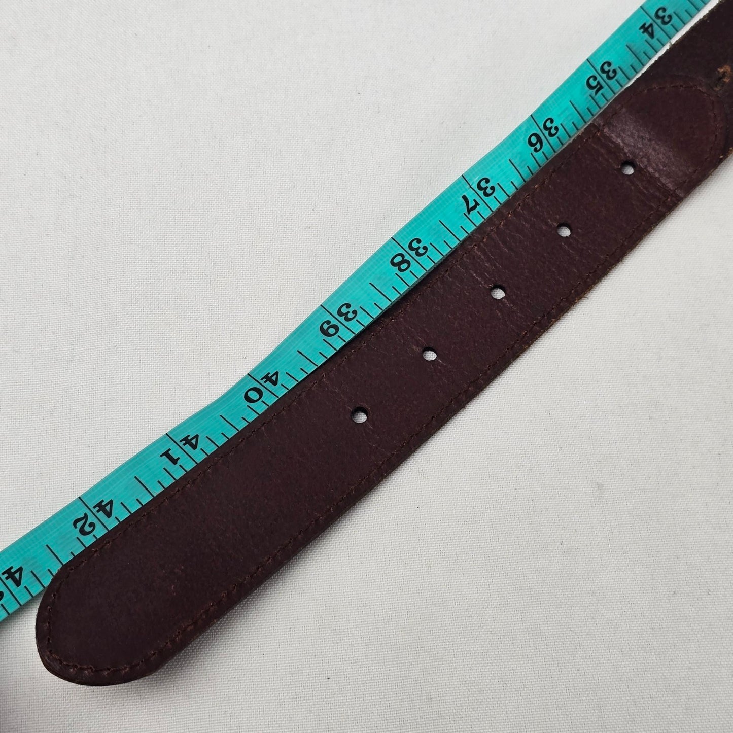 Hollister Brown Leather Belt Size M/L
