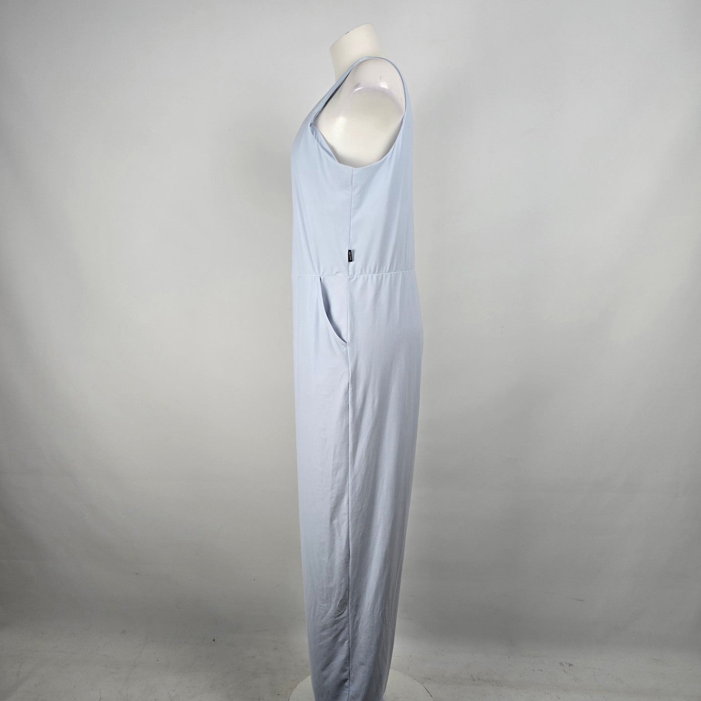 Zyia Active Light Blue Sleevless Jumpsuit Size XXXL