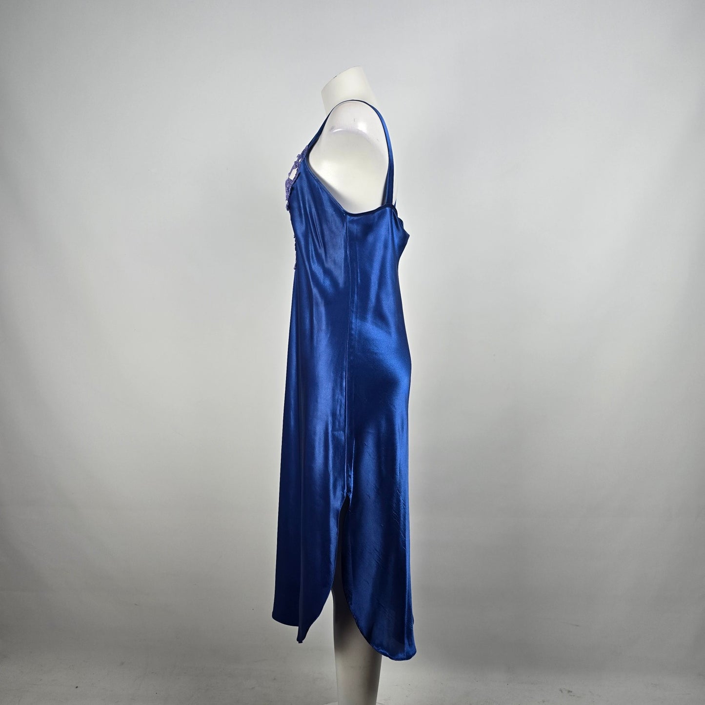 Vintage Inner Most Blue Lingerie Slip Dress Size M/L