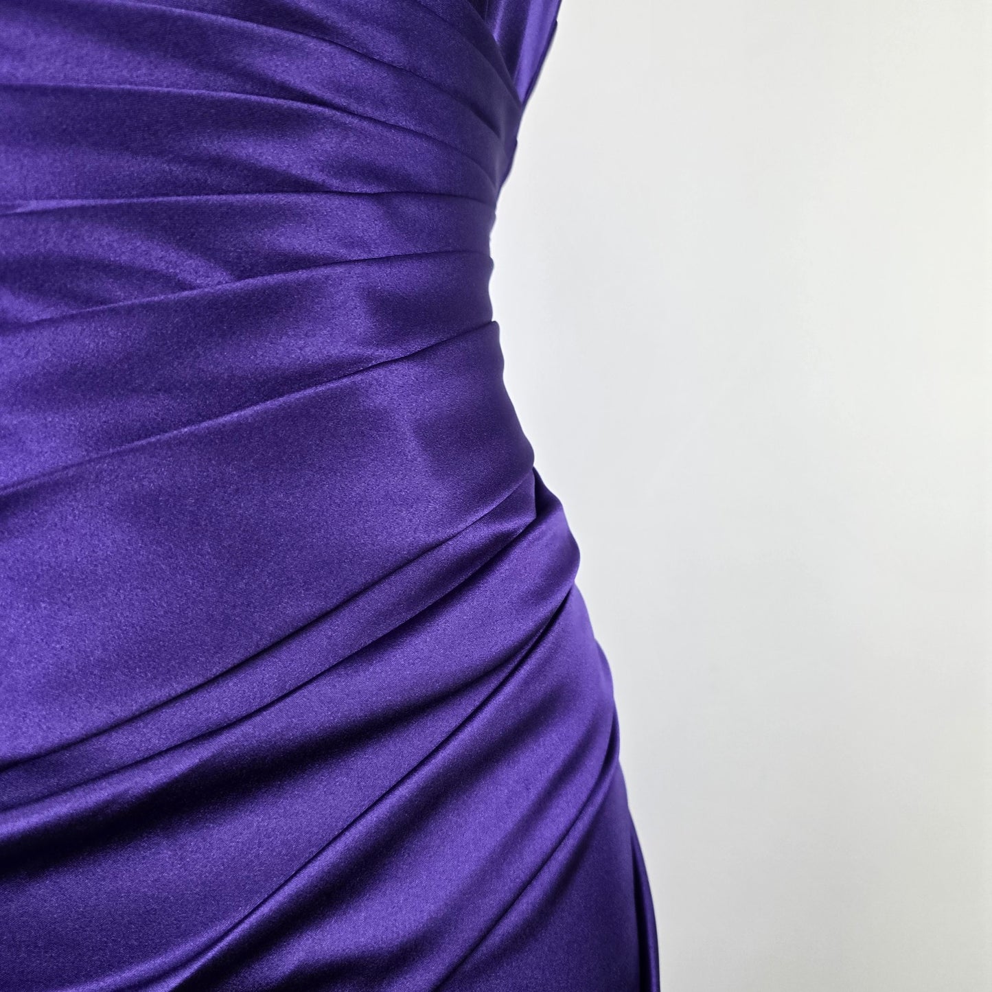 Sorella Vita Purple Rushed Event Gown Size M/L