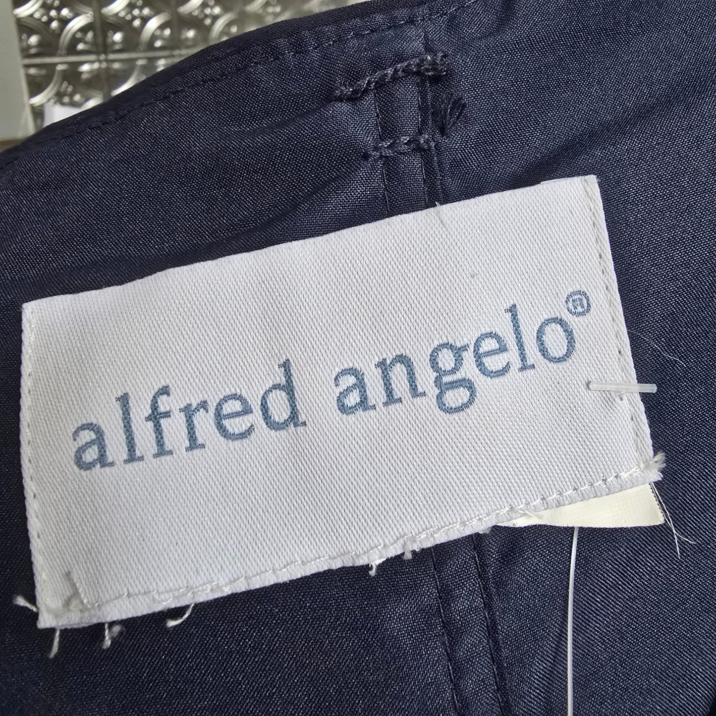 Alfred Angelo Blue Chiffon Event Dress Size M/L