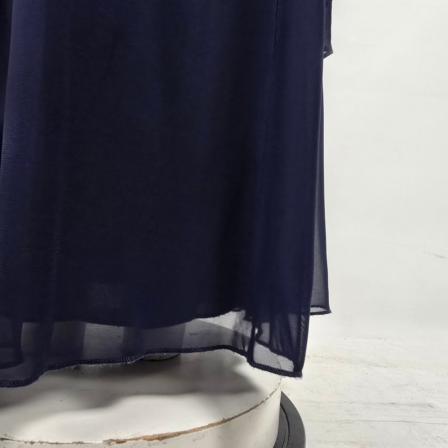 Alfred Angelo Blue Chiffon Event Dress Size M/L