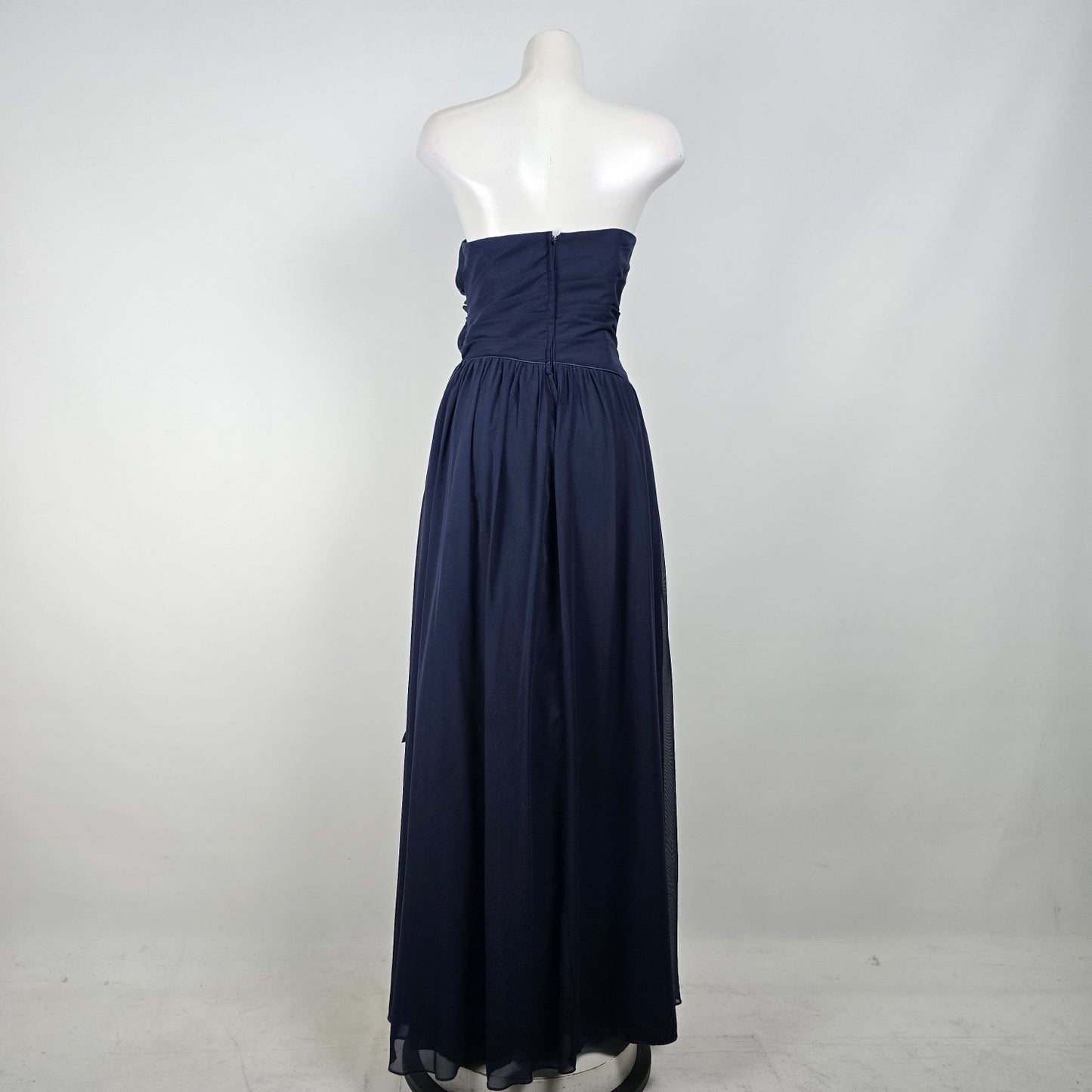 Alfred Angelo Blue Chiffon Event Dress Size M/L