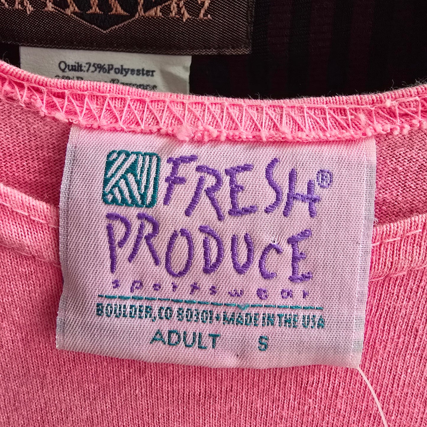 Fresh Produce Pink Cotton Maxi Shirt Dress Size S