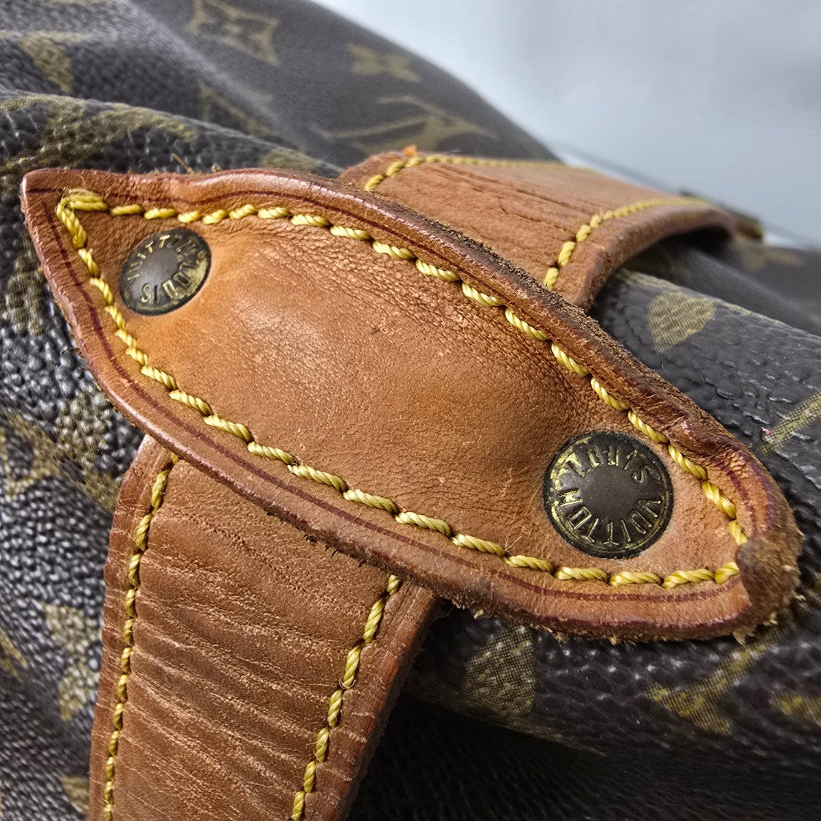 Louis Vuitton Saumur 35 Monogram Large Shoulder Crossbody Purse