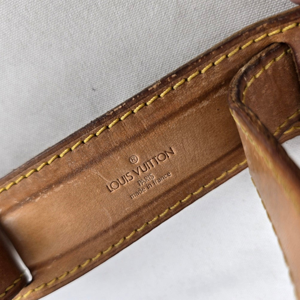 Louis Vuitton Saumur 35 Monogram Large Shoulder Crossbody Purse