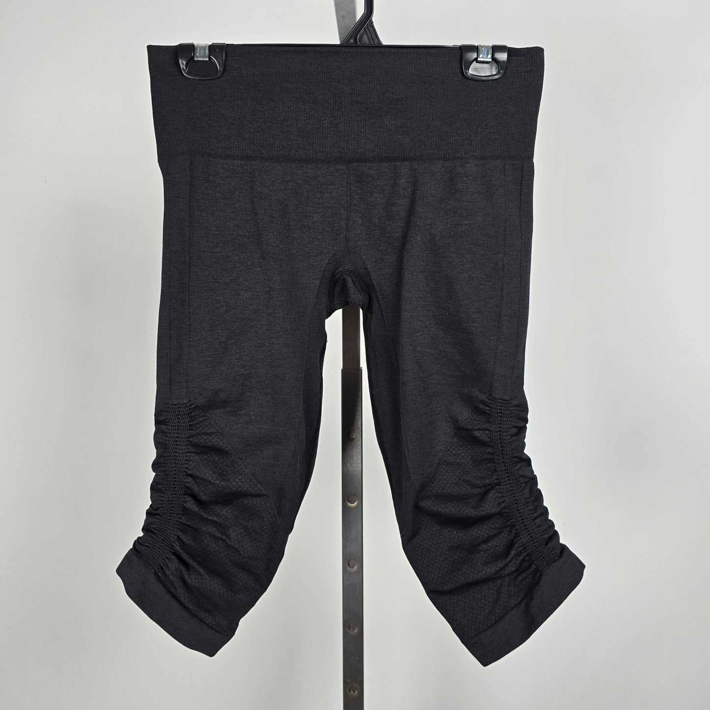 Lululemon In The Flow Crop II Deep Coal Leggings Size 4