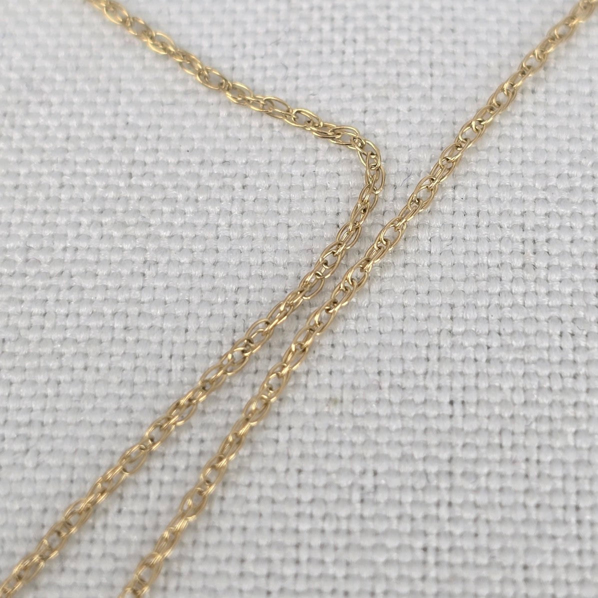 10k Gold Flower Best Friend Pendant Chain Necklace