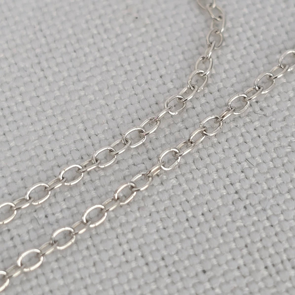 925 Sterling Sea Glass Pendant Beaded Chain Necklace