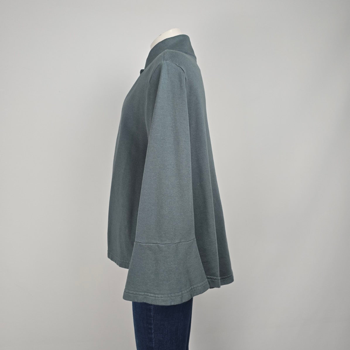 Bryn Walker Grey Flare Sleeve Jacket Size S/M