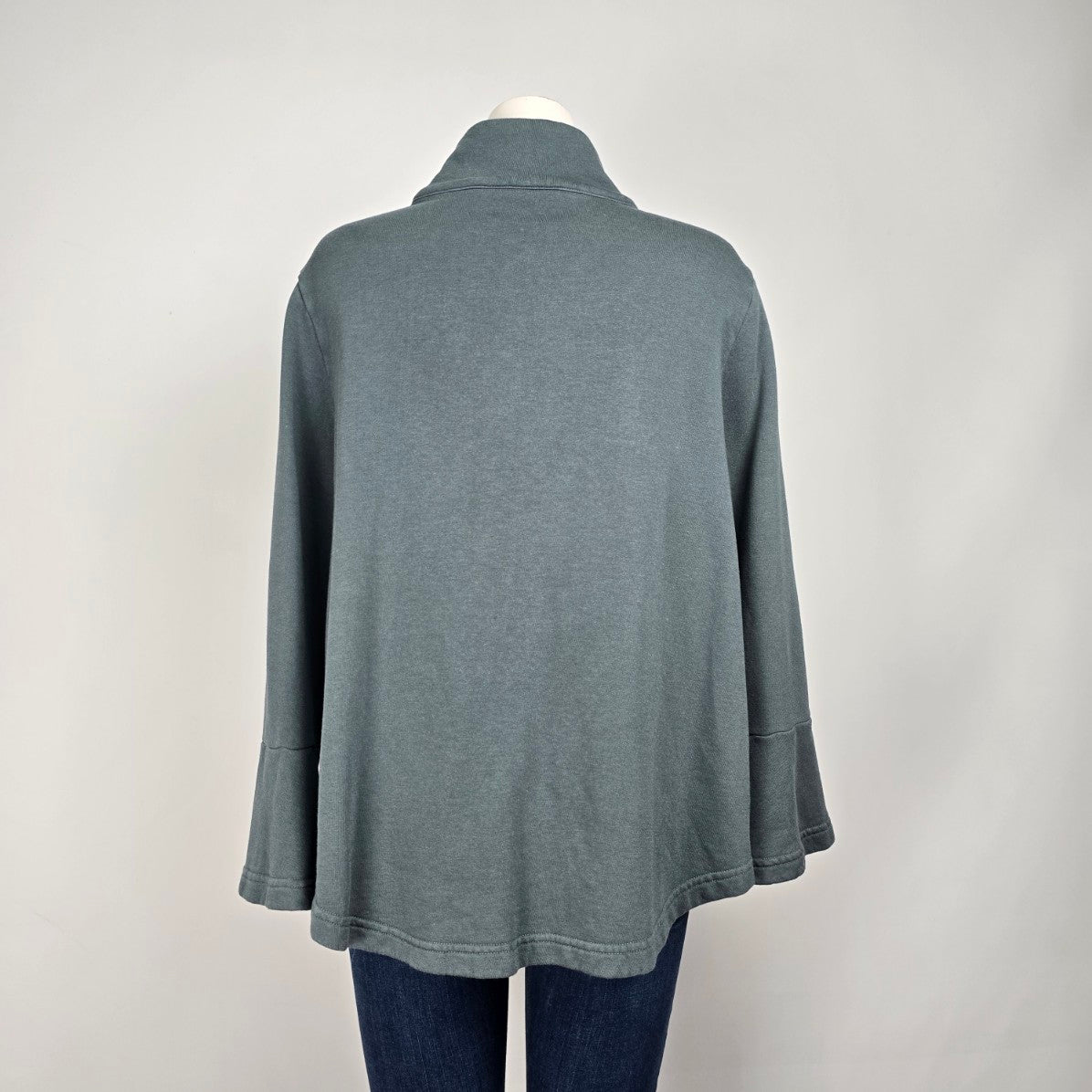 Bryn Walker Grey Flare Sleeve Jacket Size S/M