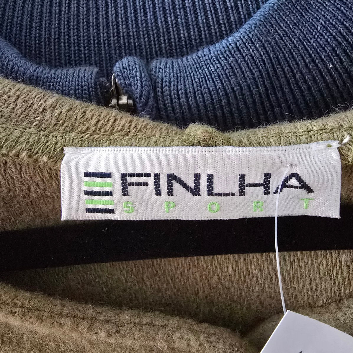 Finlha Sport Wool Button Up Jacket Size M
