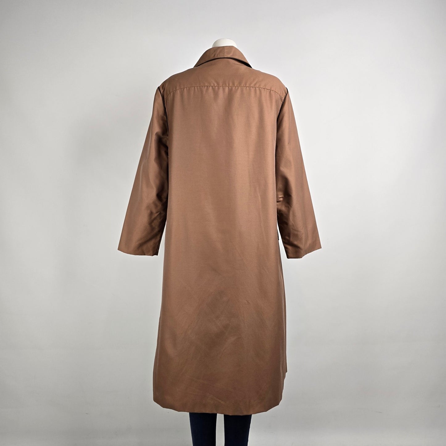 Vintage Brown Button Up Light Jacket Size L/XL