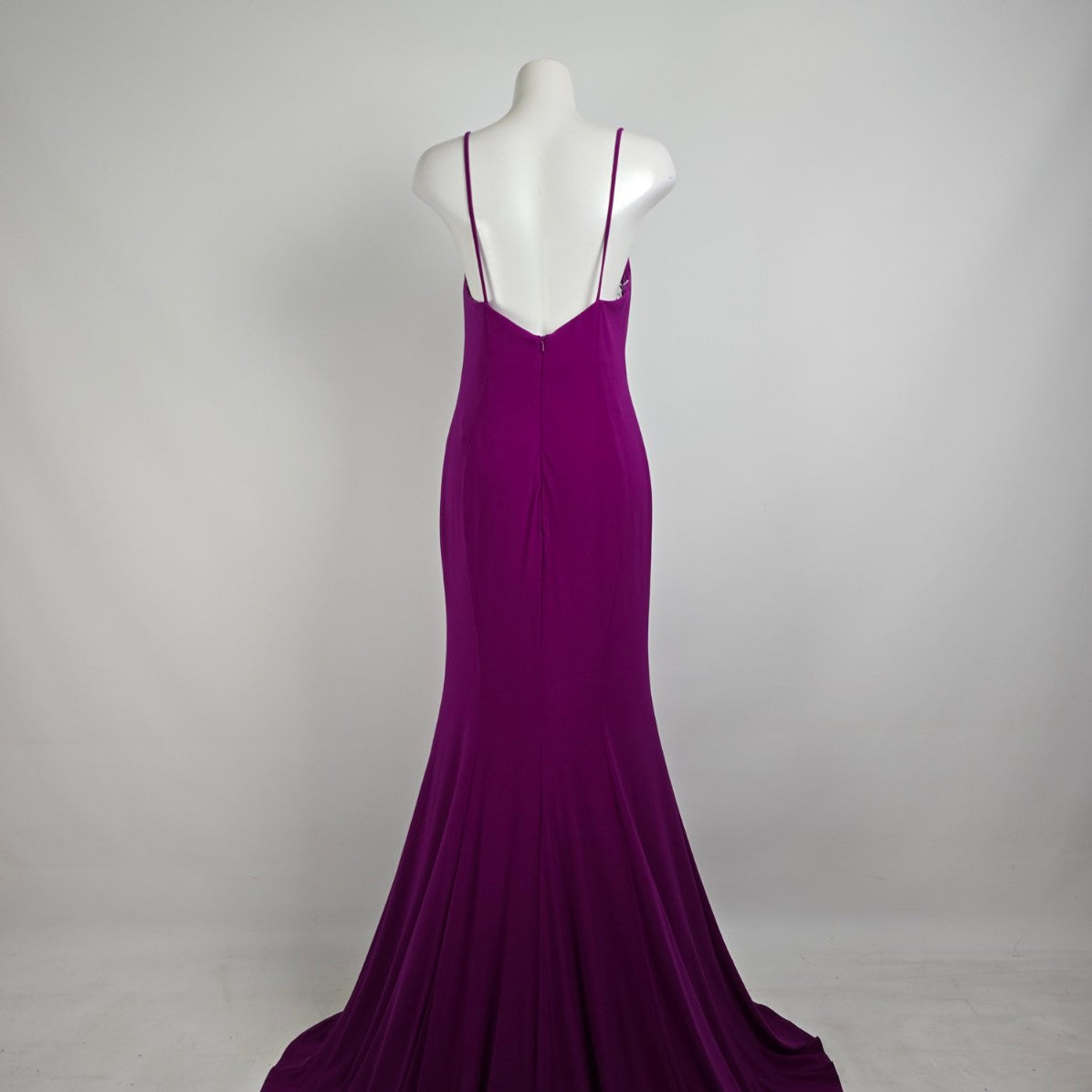 Intrigue Violet Long Eventwear Gown Size 10 Style 728